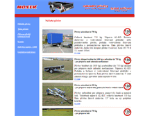 Tablet Screenshot of nosek-privesy.cz